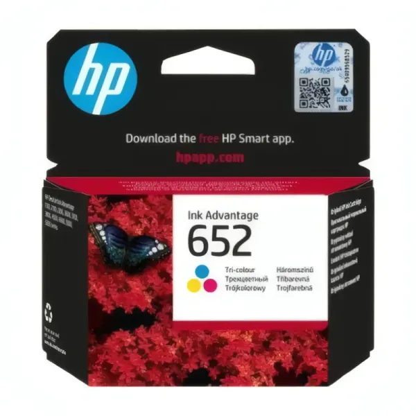 Cartouche d'Encre HP 652 Couleur - 4ml