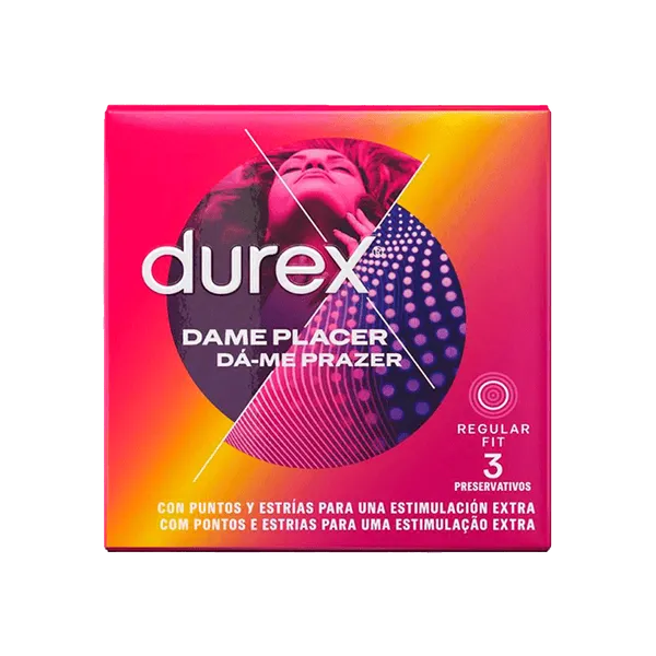Durex- Dame Placer - 3 unités