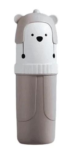 Étui Portable Brosse à Dents pour enfants – Boîte de Voyage en Plastique