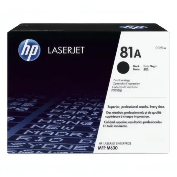 Toner HP 81A Noir - 10500 pages