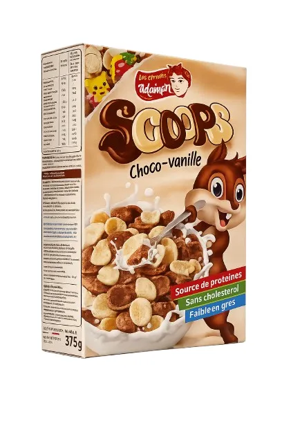 Céréales corn flakes Scoops 375 g