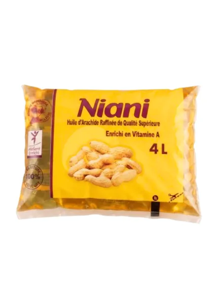 Huile d'arachide Niani sachet 25 cl