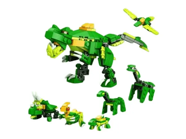 Blocs Construction Dinosaures