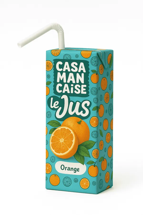 Casamançaise - Jus d'Orange mini brique - 200 ml