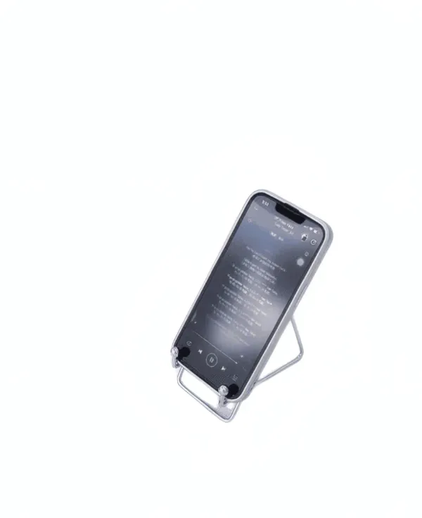 Support en acier pour téléphone et tablette – Station d'accueil pratique pour bureau et maison
