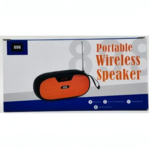 Haut-Parleur Bluetooth Portable 898