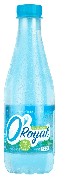 O'Royal - Bouteille d'eau minérale - 33 CL
