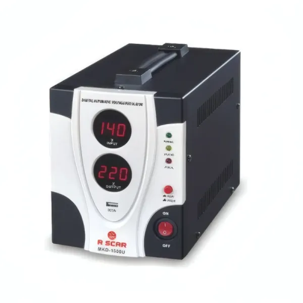 Régulateur de Tension Automatique R SCAR MKD-1500U - Digital 1500VA