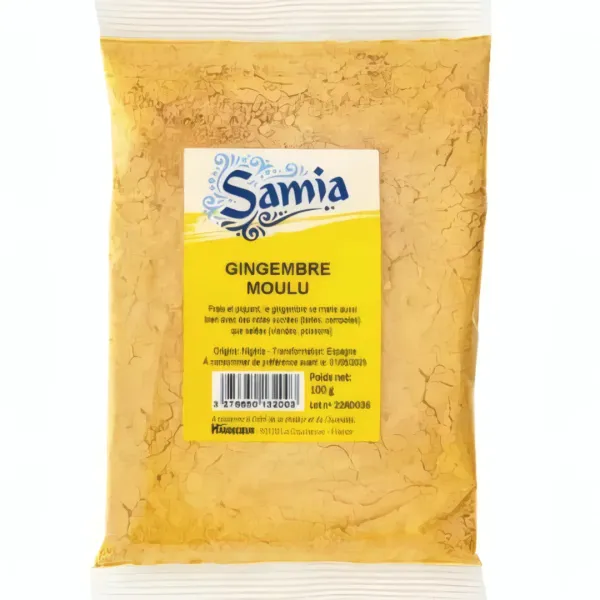 SAMIA - Gingembre Moulu - 100g