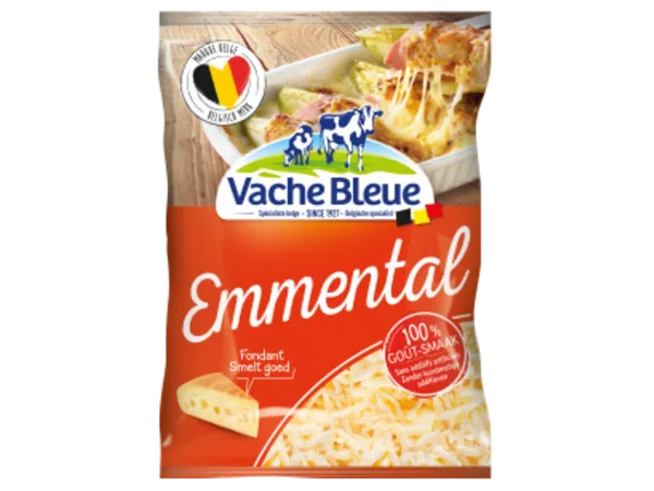 Vache Bleue - Emmental râpé - 1 Kg
