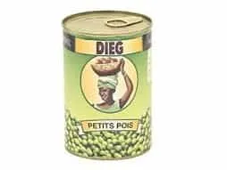 DIEG - Petits pois - BoÎte de 400G