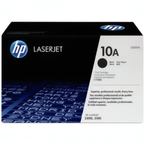 Toner Noir HP-10A (Q2610A) - 6000 pages