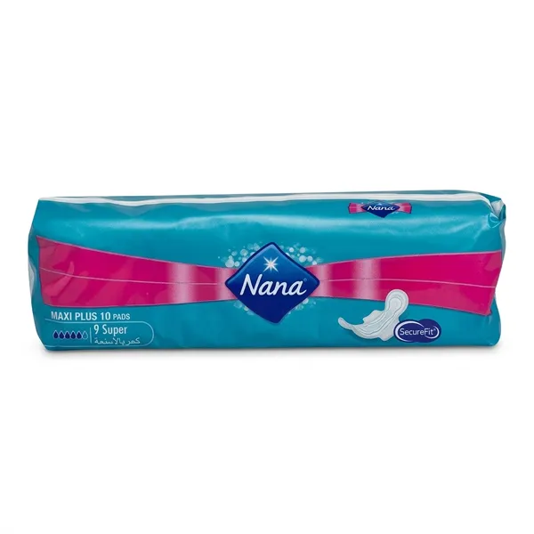 Serviettes Maxi Plus Super Nana x10