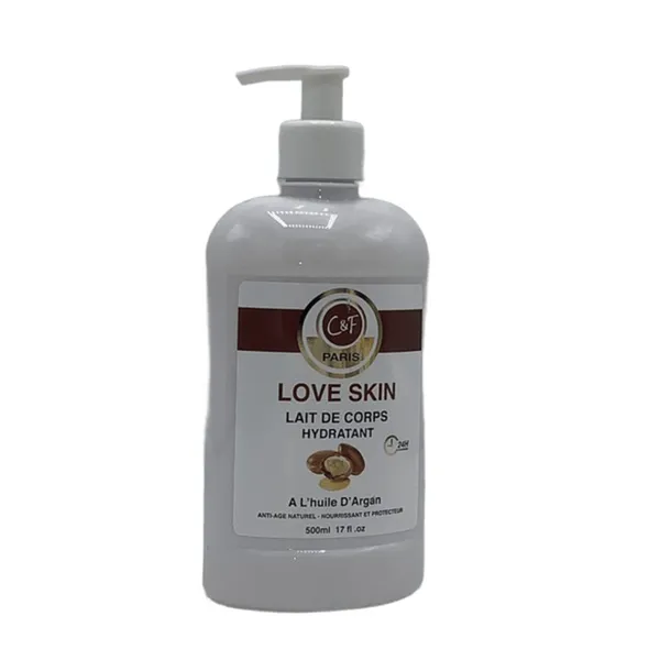 LOVE SKIN Lait Argan 500ML