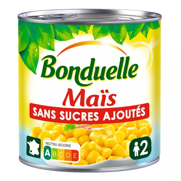 Maïs doux sans sucres ajoutés Bonduelle 285 g