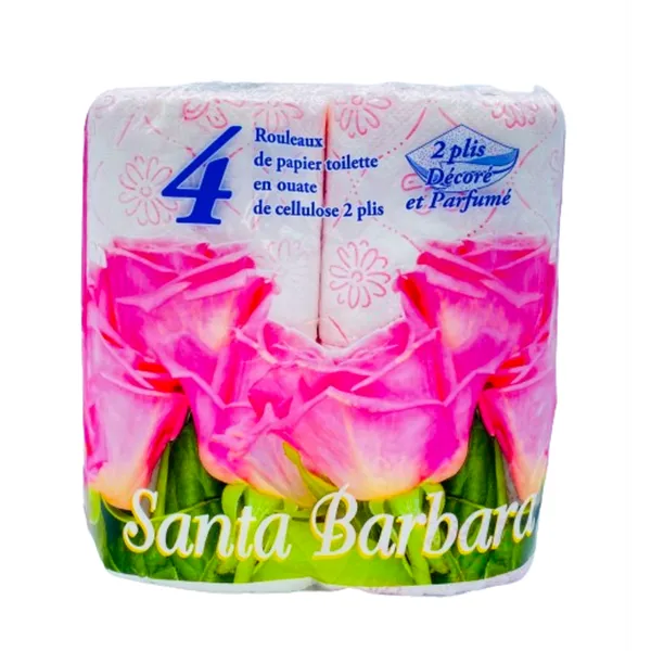 Santa Barbara papier toilette x4 rouleaux