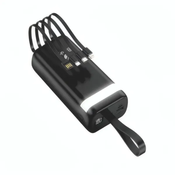 Power Bank Baraka BRK-PB44 30000mAh avec 3 Sorties - Noir