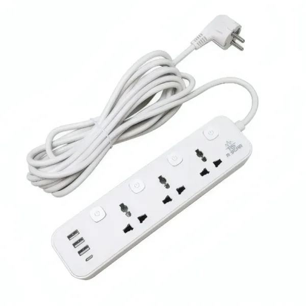 Multiprise R SCAR RS-B33U - 3 Ports avec Chargeur USB & Type-C - 5M