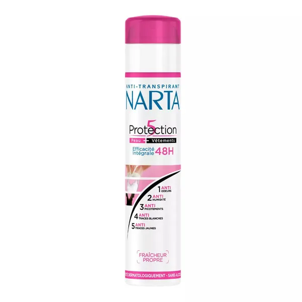 Déodorant spray fraîcheur propre Narta 200 ml