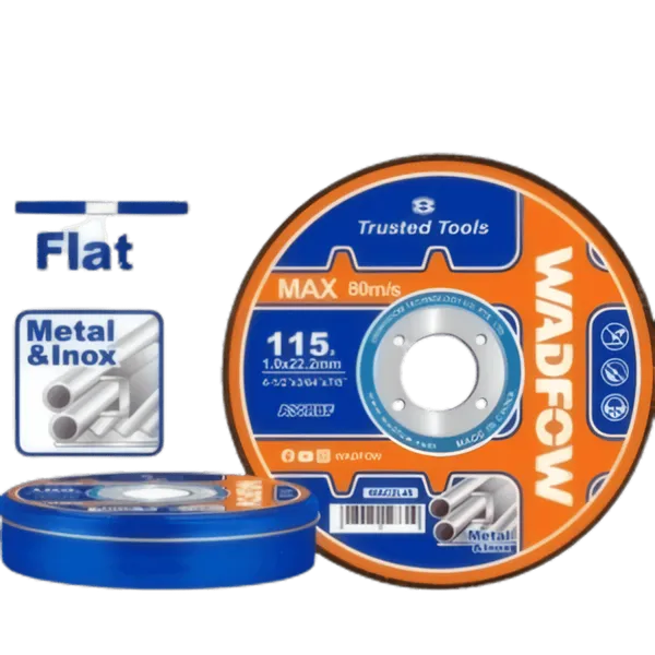 Coffret de 15 Disques à Tronçonner Métal & Inox 115mm - WAC2L45