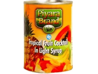 PIYARA BRAND - Cocktail de fruits tropical - 425G